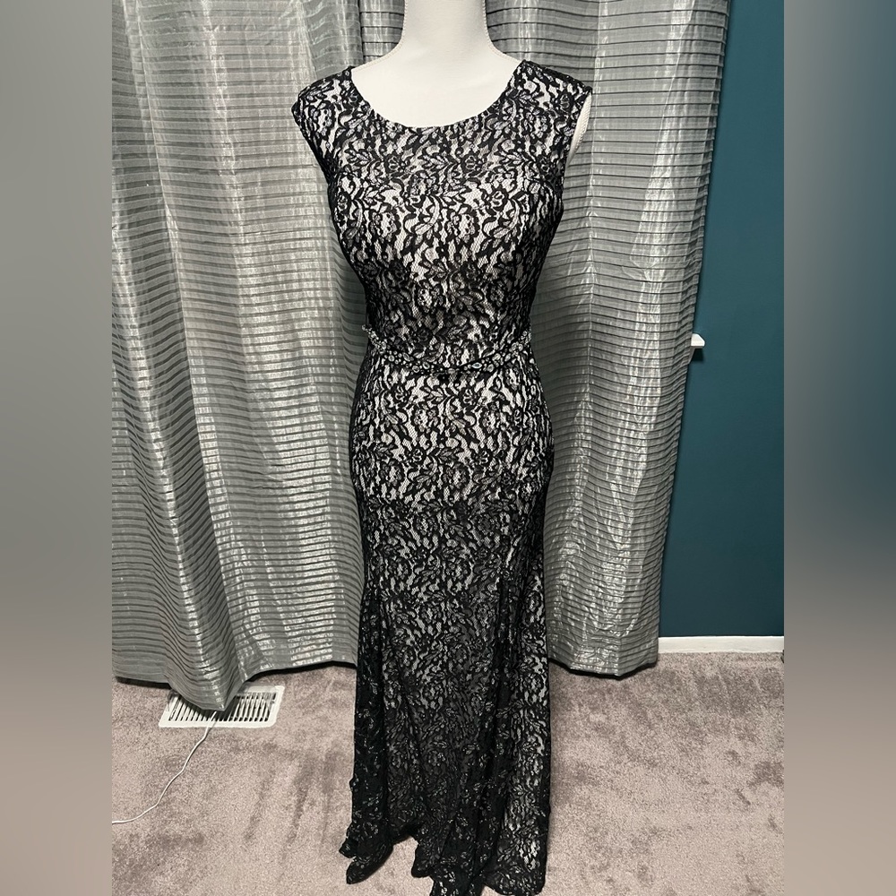 Black and White Dress